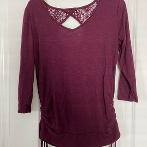 Ruched light-weight sweater